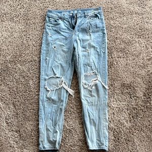 High rise jeans